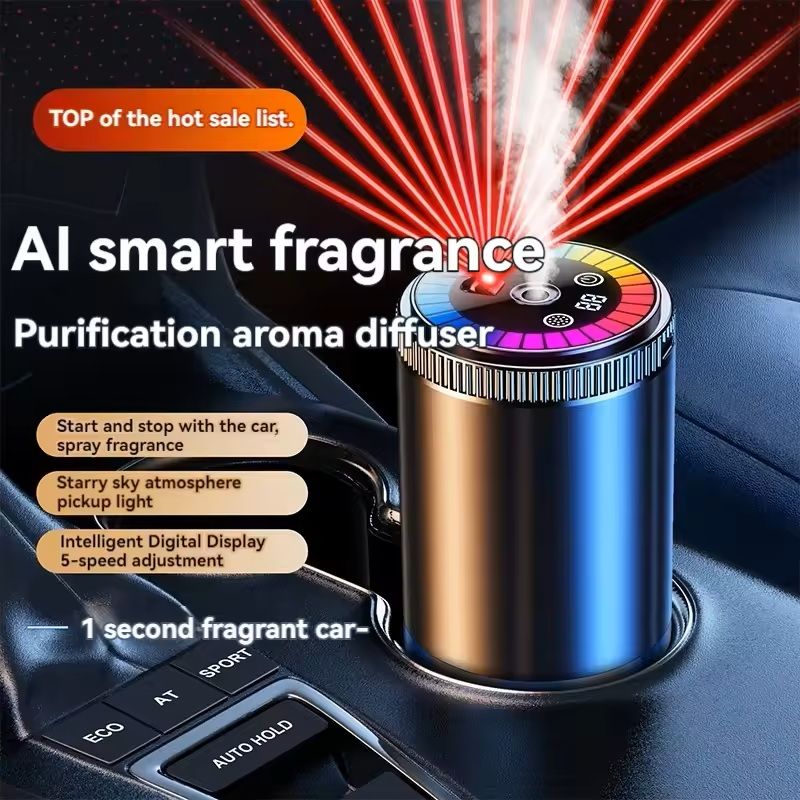 Smart Car Aroma Diffuser With Adjustable Fragrance Levels 15