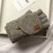 Knitted Fingerless Winter Gloves With Touch Screen Function 7