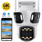 6K HD Outdoor PTZ WiFi Security Camera With Triple Lens And Auto Tracking 0
