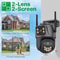 Dual Lens 8MP Outdoor WiFi Security Camera With Auto Tracking 4