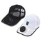 Solar Powered Cooling Hat With Fan And Sun Protection 0