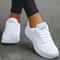 Womens Breathable Mesh Lace Up Sneakers 1