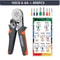 Mini Electrical Wire Crimping Tool With Ferrule Sleeve Kit 11