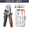 Mini Electrical Wire Crimping Tool With Ferrule Sleeve Kit 6