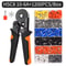 SelfAdjusting Hexagonal Ferrule Crimping Tool Kit 12