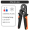 SelfAdjusting Hexagonal Ferrule Crimping Tool Kit 6