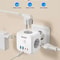 7in1 EU Plug Wall Socket Extender With USBC And Switch Control 1