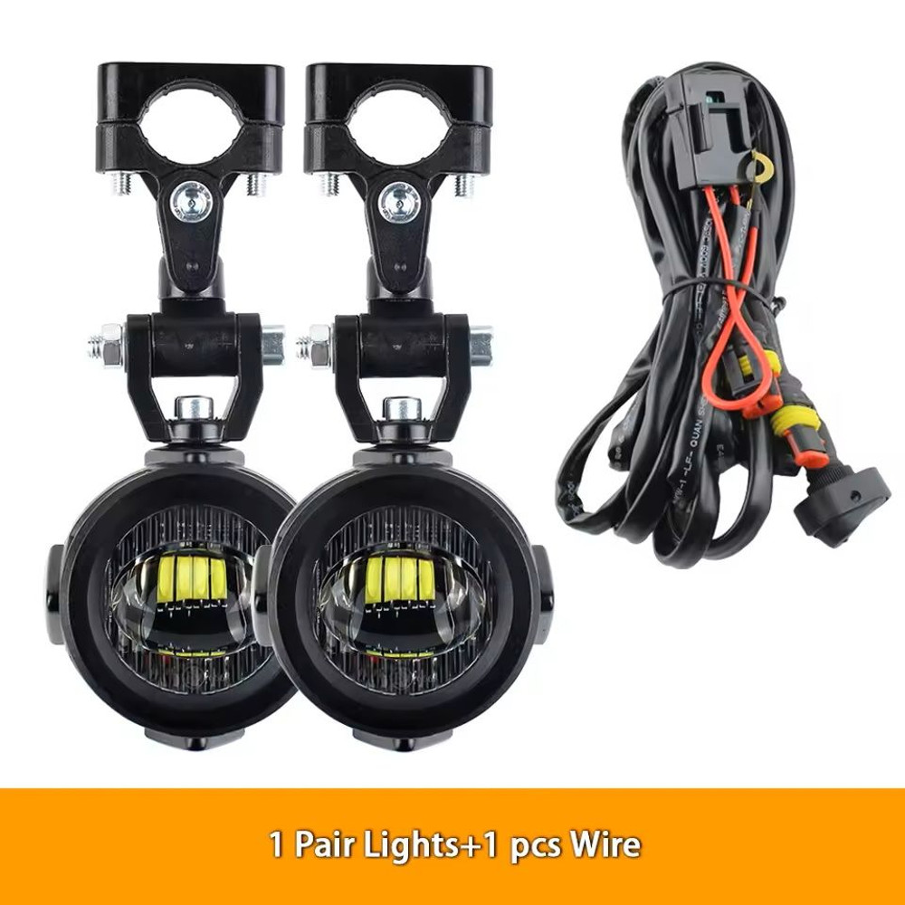 Upgrade Motorcycle Fog Light Auxiliary Lamps 10