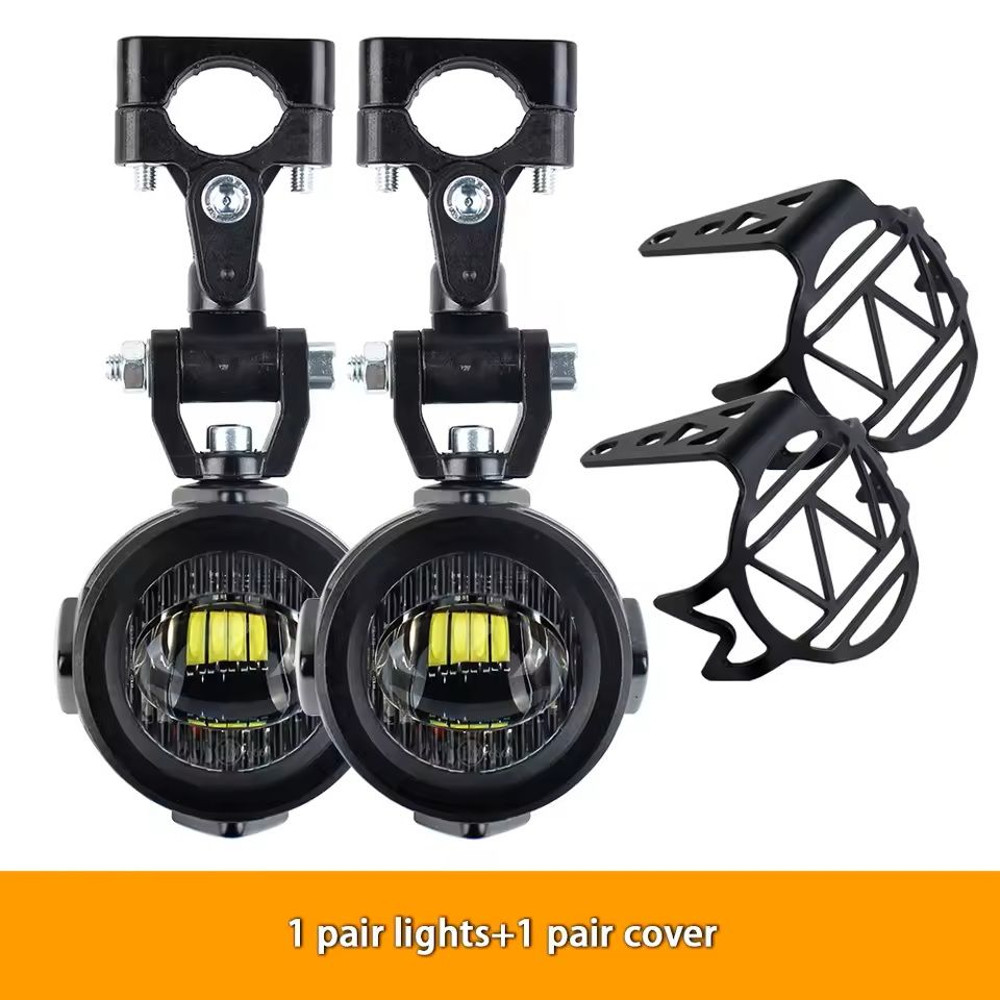 Upgrade Motorcycle Fog Light Auxiliary Lamps 11