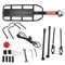 QuickRelease Mountain Bike Rear Carrier With Reflective Plate 2