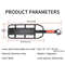 QuickRelease Mountain Bike Rear Carrier With Reflective Plate 4