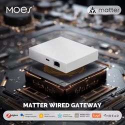 smart zigbee matter gateway hub with multi-platform voice control compatibility