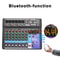 MultiChannel DJ Audio Mixer Console With Bluetooth And USB Recording 1