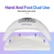 LED Nail Dryer Lamp With 81 Lights For Gel Polish And Nail Art 1