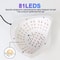LED Nail Dryer Lamp With 81 Lights For Gel Polish And Nail Art 2