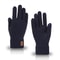 Mens Winter Touchscreen Knit Gloves With Fleece Lining 6