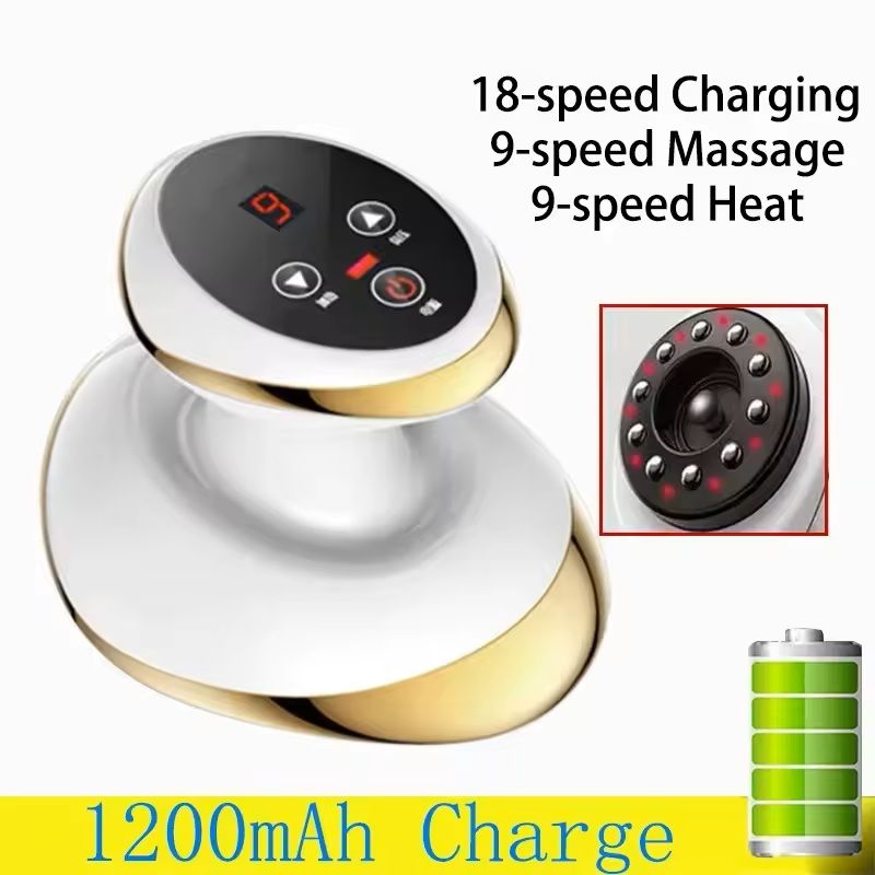 Electric Meridian Massage Brush For Abdominal And Back Therapy 7