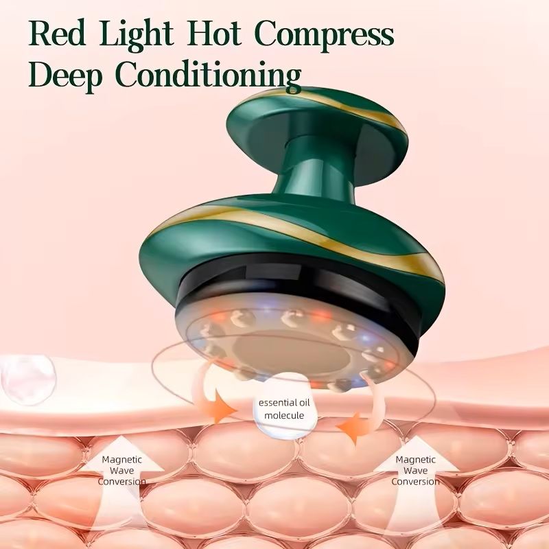 Electric Meridian Massage Brush For Abdominal And Back Therapy 2