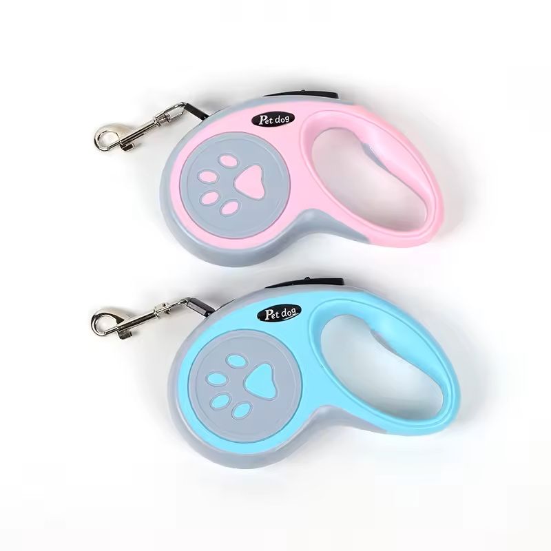 Retractable Nylon Dog Leash For Small Pets 3m Or 5m Length 1