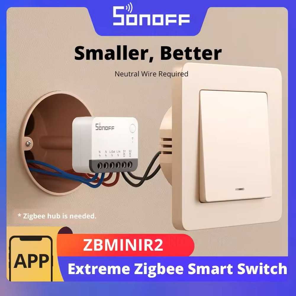 Zigbee Mini Smart Switch Module For Remote Control And Automation 0