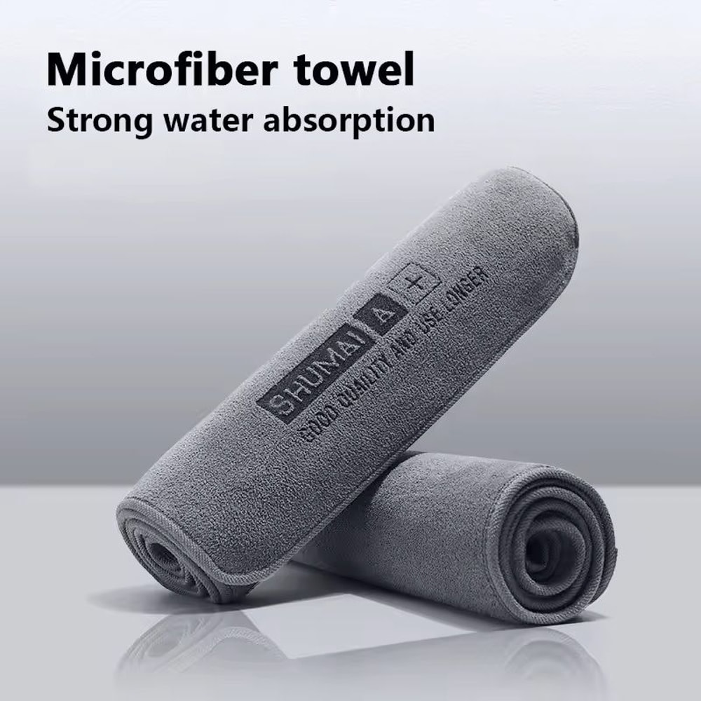 Microfiber Car Wash Towel For Drying And Detailing 2 Sizes 0
