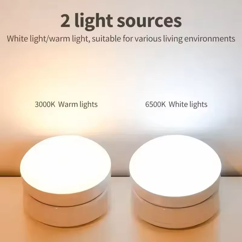 Wireless Motion Sensor Night Light With Magnetic Base And 360 Rotation 3