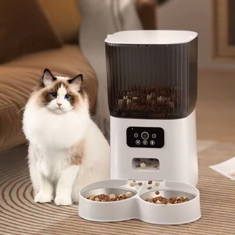5L Smart Automatic Pet Feeder With Timer WiFi And Camera Options 1