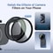 Magnetic Phone Lens Filter Adapter Mount With Cold Shoe For IPhone 14 And 15 Series 4