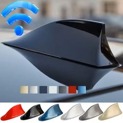 shark fin car radio antenna – fm signal replacement for all vehicles