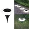 Solar Ground Lights With 14 LED Waterproof Outdoor Lawn Lamps 7