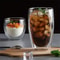 Double Wall Insulated Glass Cups 6 Piece Set 4