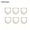 Double Wall Insulated Glass Cups 6 Piece Set 7