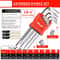 Hex Key Wrench Set With Torque Sleeve For Motorcycles And Bicycles 6