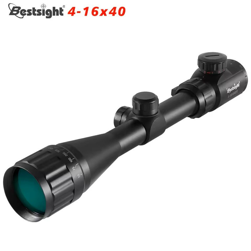 Long Range Rifle Scope With Red And Green Illumination 1