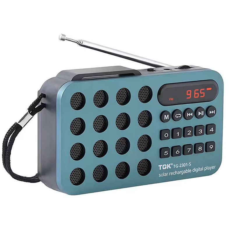 Portable Solar FM Radio With Bluetooth And USB Playback 6