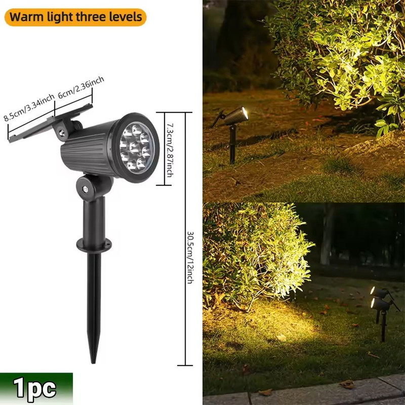RGB Solar Spot Lights For Outdoor Garden And Landscape 7