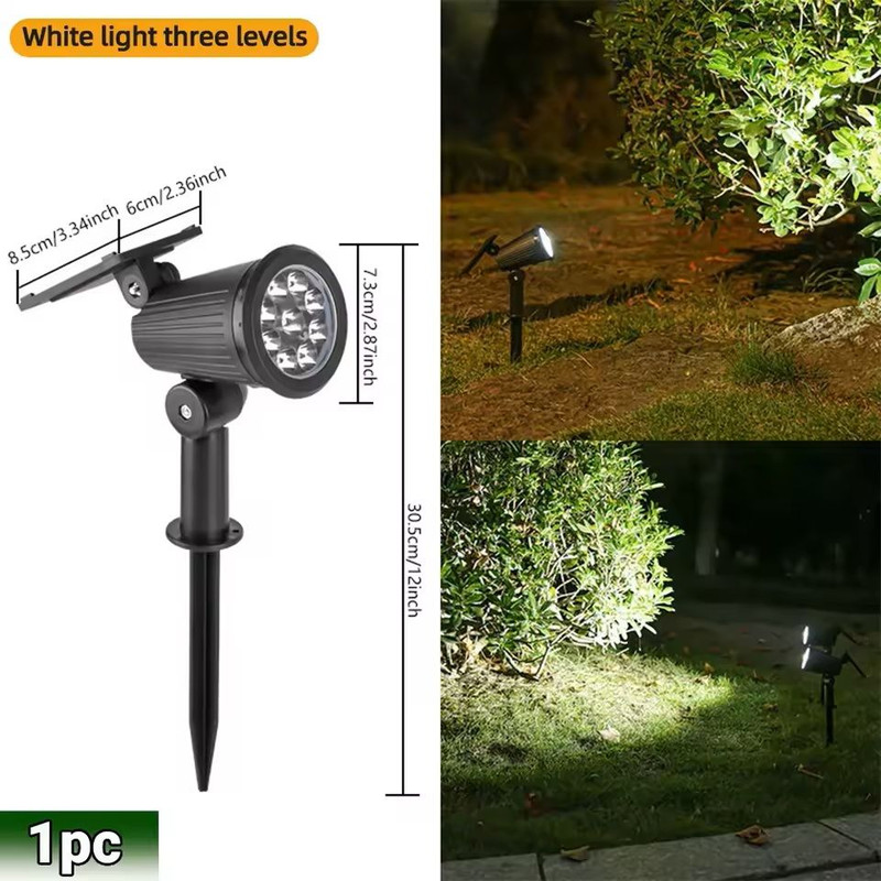 RGB Solar Spot Lights For Outdoor Garden And Landscape 6