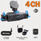 4CH GPS Dashcam Car Camera With WiFi And Night Vision 6