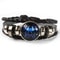 Zodiac Sign Glow Leather Bracelet Multilayer Gift 10
