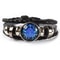 Zodiac Sign Glow Leather Bracelet Multilayer Gift 11