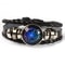 Zodiac Sign Glow Leather Bracelet Multilayer Gift 7