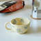 Irregular Flower Ceramic Mug For Coffee Or Tea 6