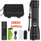 High Power Rechargeable LED Tactical Flashlight 10
