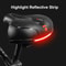 Comfort Bike Saddle With Shock Absorption And Safety Reflector 3