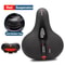 Comfort Bike Saddle With Shock Absorption And Safety Reflector 14