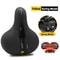 Comfort Bike Saddle With Shock Absorption And Safety Reflector 8