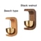 Magnetic Copper Wind Bell Door Chime With Wooden Mount 3