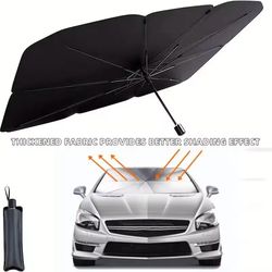 foldable car windshield umbrella sunshade for uv and heat protection