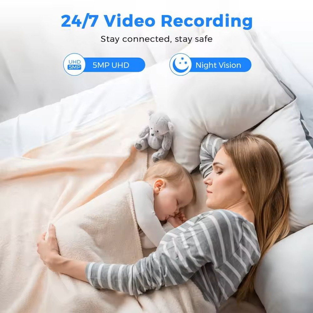 Mini WiFi Indoor Security Camera With Human Detection And TwoWay Audio 5