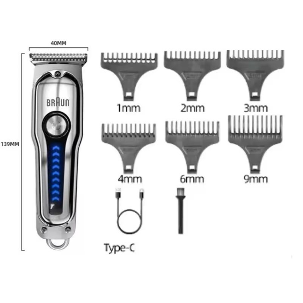 Electric Hair Clipper Precision Trimmer For Men 3